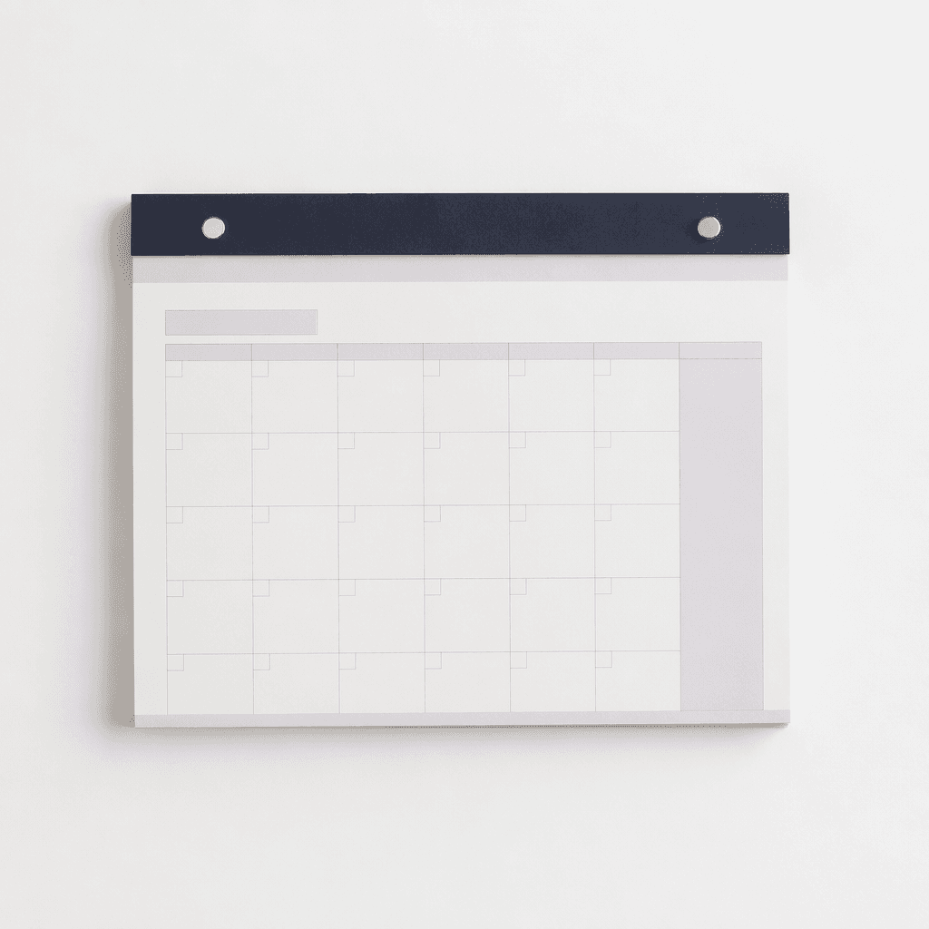Monthly Desk Pad — undated planning paper goods